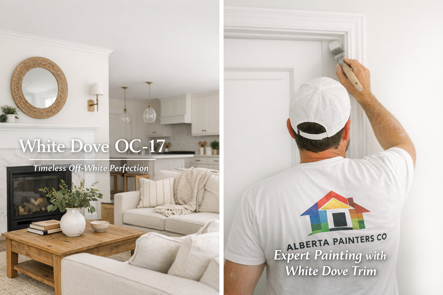 White Dove (OC-17) from Benjamin Moore: Edmonton’s Go-To Off-White for ...
